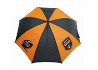 Waterproof Large Golf Umbrella Windproof Custom Big Logo For Outdoor Activities supplier