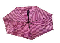 Oem Fold Up Umbrella ,  Self Folding Umbrellas Metal With Fiberglass Shaft supplier