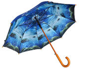 Polyester Pongee Promotional Gifts Umbrellas , Golf Umbrellas With Logo supplier