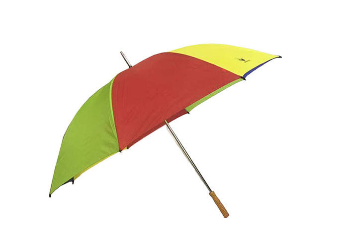 Easy Carry Rainbow Golf Umbrella , Storm Proof Golf Umbrella For   Travel  Business supplier