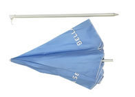 Durable  Portable Beach Umbrella , Outdoor Patio Umbrella Custom Printing supplier