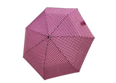 Oem Fold Up Umbrella ,  Self Folding Umbrellas Metal With Fiberglass Shaft supplier