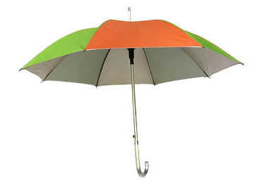 Sun Protection  J Handle Umbrella Surface Coated With Silver Glue Layer supplier