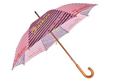 Polyester Pongee Promotional Gifts Umbrellas , Golf Umbrellas With Logo supplier