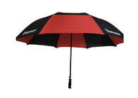 Colorful Automatic Golf Umbrella  Aluminum Shaft Customized Logo Design supplier