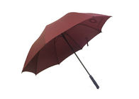 Rain Protection Large Golf Umbrella Windproof  Polyester / Pongee Fabric supplier