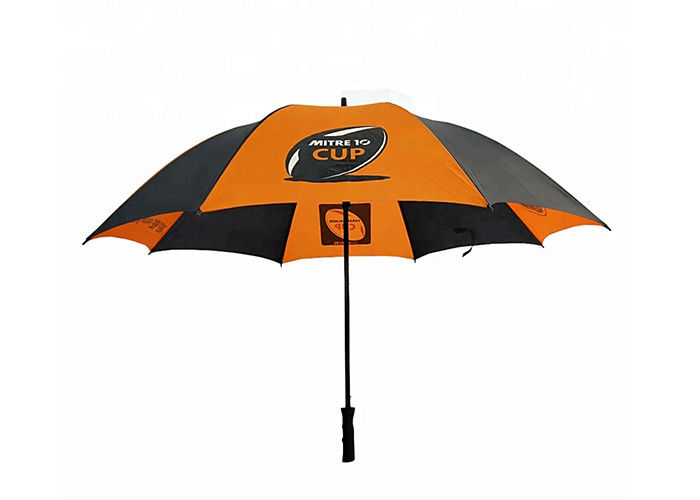 Waterproof Large Golf Umbrella Windproof Custom Big Logo For Outdoor Activities supplier