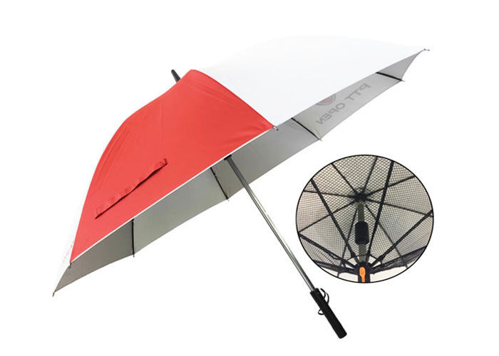 Durable Unusual Rain Umbrellas , Umbrella With Usb Charger 190t Pongee supplier