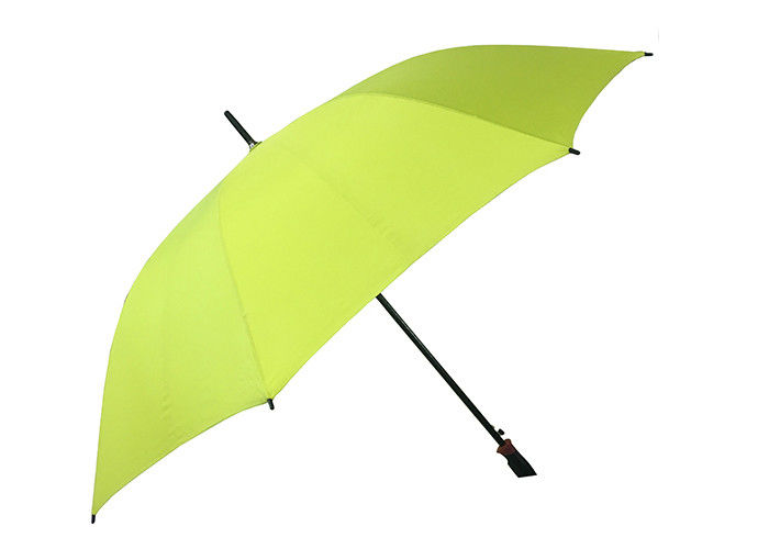 Metalowe końcówki Automatyczny parasol golfowy Działa płynnie Chromowana metalowa rama dostawca